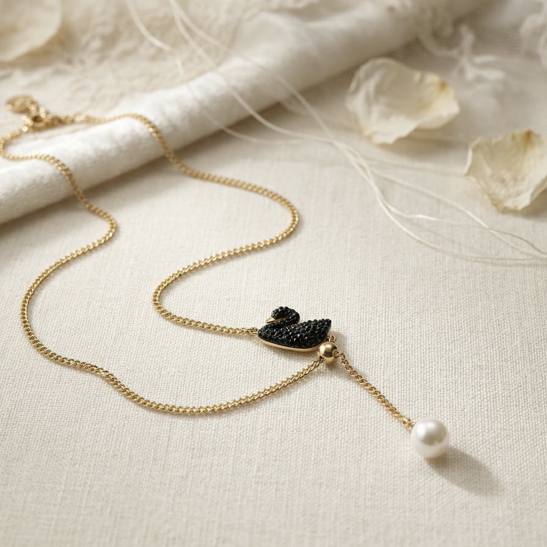 Bold Black Duck Charm